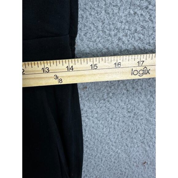 LOFT Jumpsuit Womens Small Black Sleeveless Pockets Stretch Beach Cover Up Boho - Picture 6 of 9